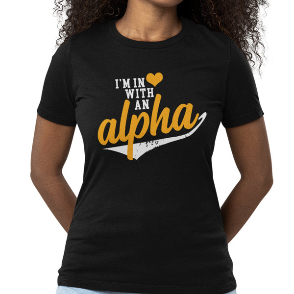 In Love With An Alpha (Premium Women's Short Sleeve)