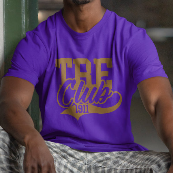 Omega Psi Phi - Greek Line Number Club (Men's Short Sleeve)