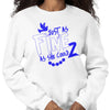 Fine As She Can Z (Women's Sweatshirt) Zeta Phi Beta