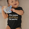 Will Pledge Alpha For Snacks (Onesie) - Alpha Phi Alpha