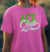 Alpha Kappa Alpha Greek Line Number Club (Premium Women's Short Sleeve)