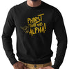Phirst There Was Alpha (Men's Sweatshirt)