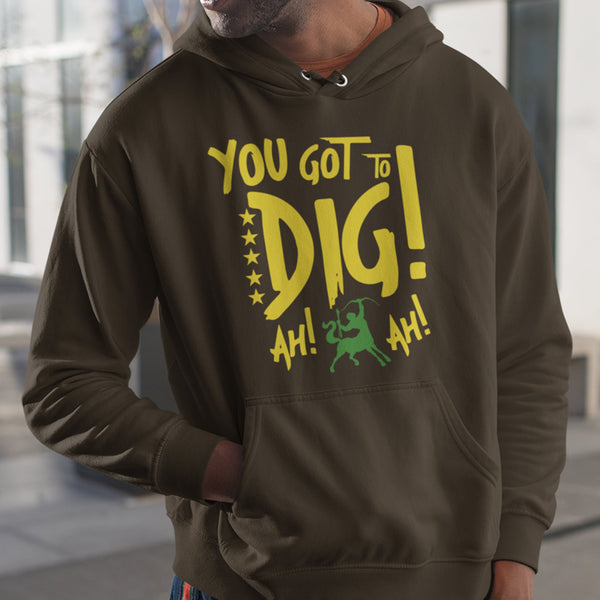 You Got To Dig - Iota Phi Theta (Sweatsuit)Brown/Sandstone - (Hoodie + Sweatpants)