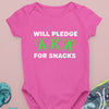 Will Pledge AKA For Snacks (Onesie) - Alpha Kappa Alpha