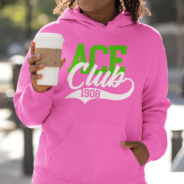 Alpha Kappa Alpha 1908 -Greek Line Number Club (Hoodie)