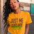 Just Me And My Iota (Women's Short Sleeve)