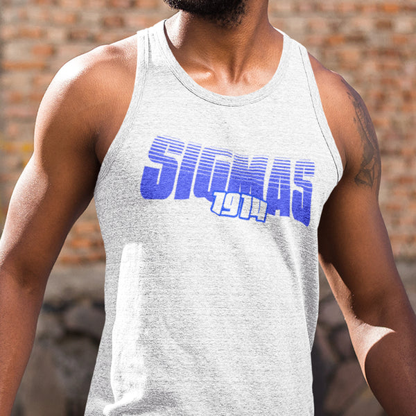 Sigma Retro - Phi Beta Sigma 1914 (Premium Men's Tank)