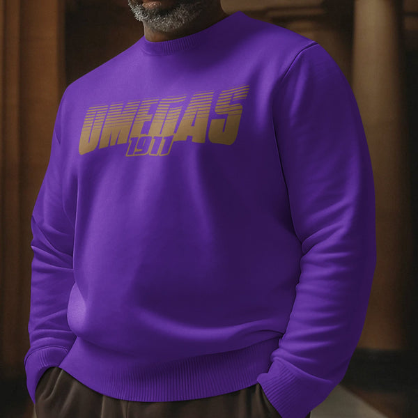 Omega Psi Phi - Omegas Greek Retro Edition (Men's Sweatshirt)