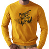 Phirst There Was Alpha (Men's Sweatshirt)