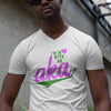 I'm In Love With An AKA (Men's V-Neck)