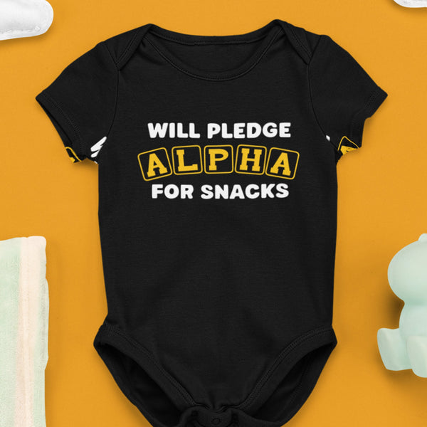 Alpha Phi Alpha 2-Pack (Onesie) - Alphas Infant Bodysuit