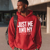Just Me And My Delta (Men's Hoodie)