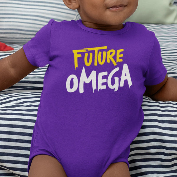 Omega Psi Phi 2-Pack v.3 (Onesie) - Omegas Infant Bodysuit