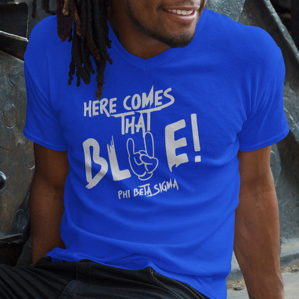 Phi Beta Sigma 1914 (Men's V-Neck)
