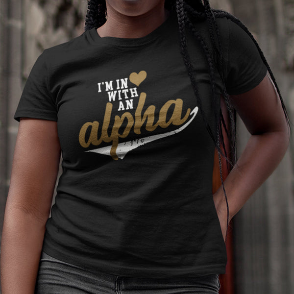 In Love With An Alpha (Premium Women's Short Sleeve)