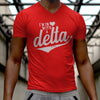 I'm In love With A Delta (Men's V-Neck)
