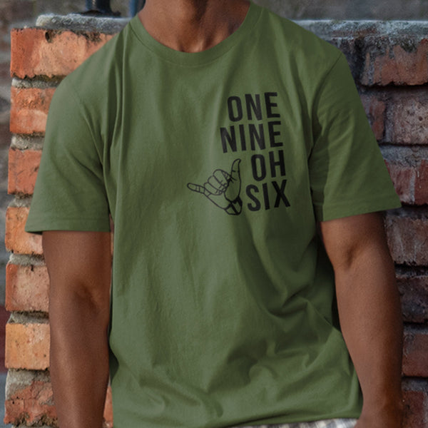One Nine Oh Six - Alpha - Fatigue Green (Premium Men's Short Sleeve)