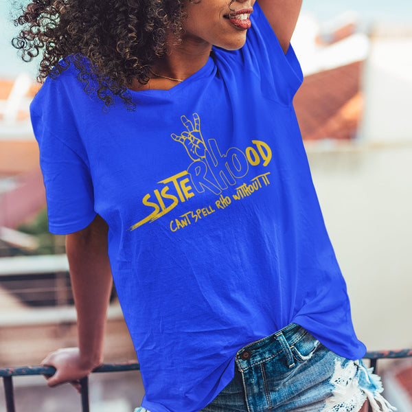 SisteRHOod - Sigma Gamma Rho 1922 (Women's V-Neck)