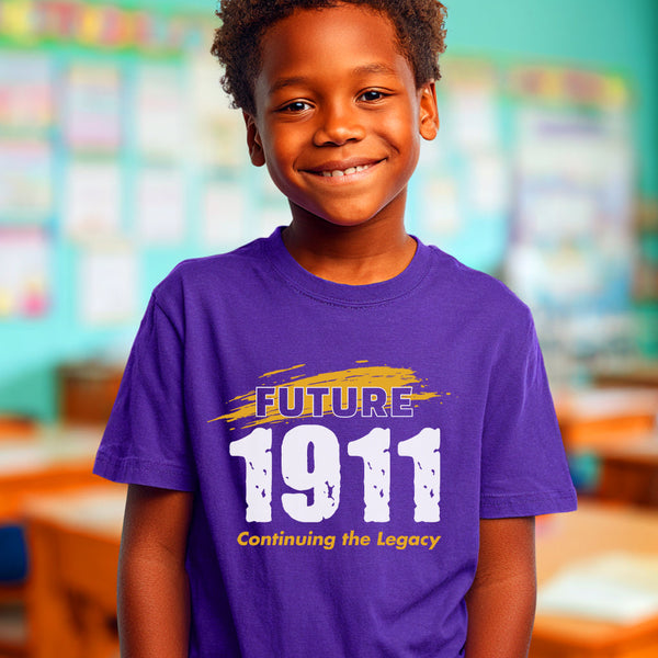 Future 1911 - Legacy Edition (Youth T-Shirt) - Omega Psi Phi