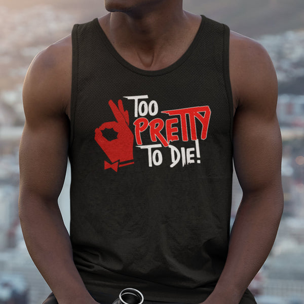 Too Pretty To Die - Kappa Alpha Psi (Premium Men's Tank)