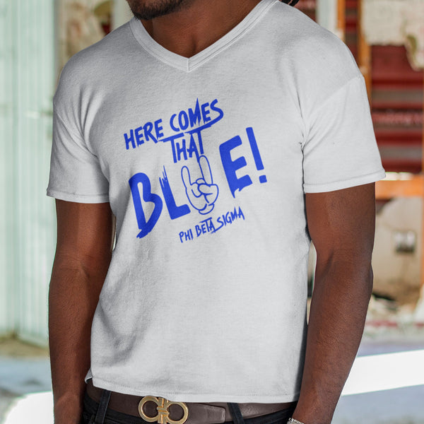 Phi Beta Sigma 1914 (Men's V-Neck)