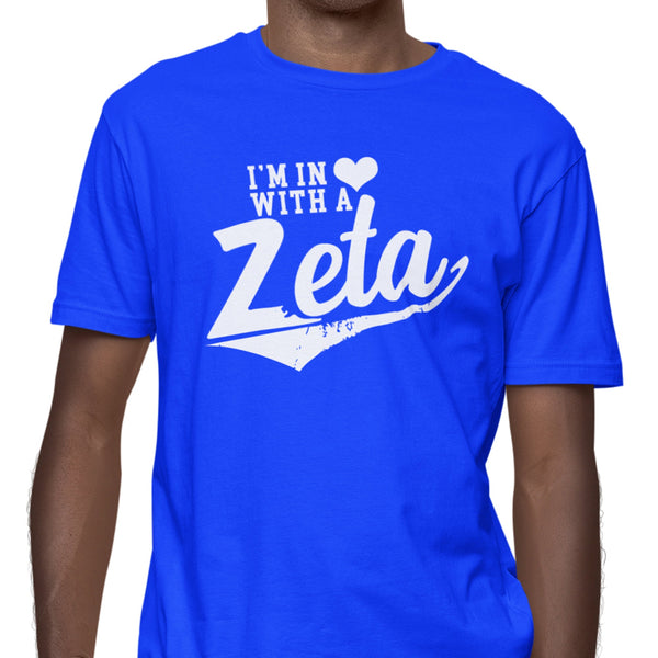 In Love With A Zeta (Premium Men's Short Sleeve)