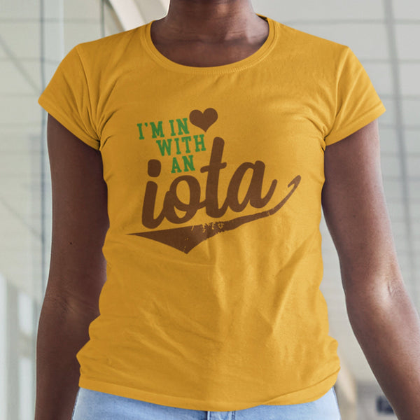 In Love With An Iota (Premium Women's Short Sleeve)