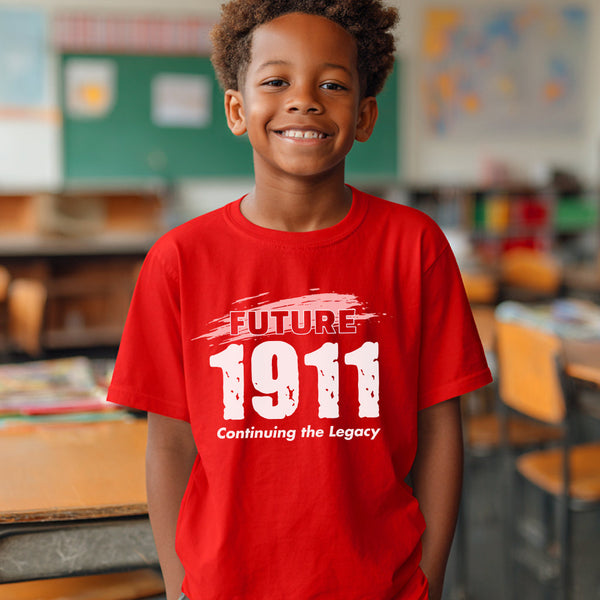 Future 1911 - Legacy Edition (Youth T-Shirt)- Kappa Alpha Psi