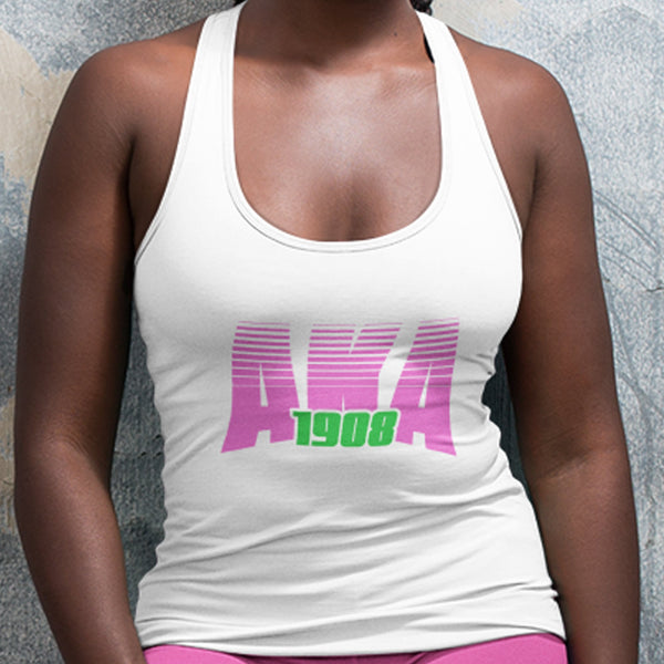 AKA Retro - Alpha Kappa Alpha 1908 (Women's Tank Top)