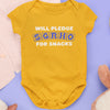 Will Pledge SGRho For Snacks (Onesie) - Sigma Gamma Rho