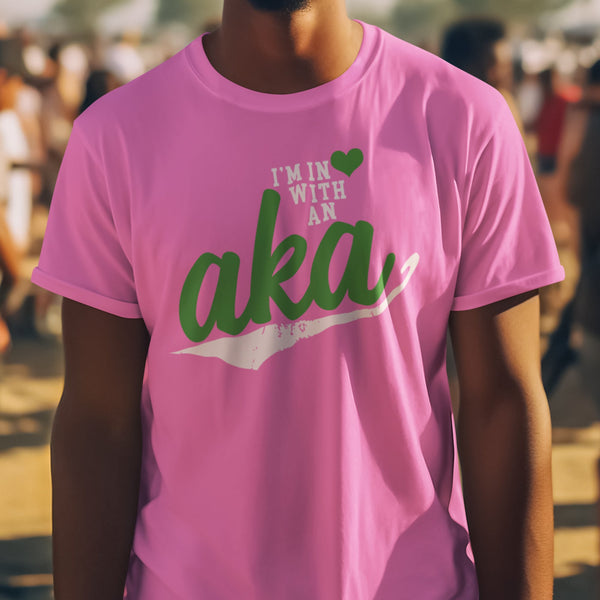 I'm In Love With An AKA (Premium Men's Short Sleeve)