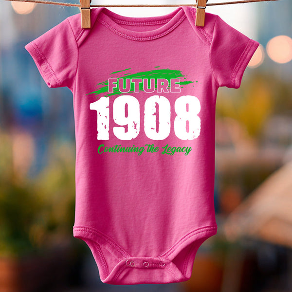 Alpha Kappa Alpha 2-Pack v.2 (Onesie) - AKA Infant Bodysuit