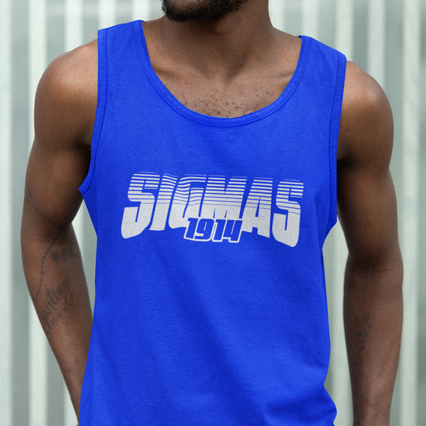 Sigma Retro - Phi Beta Sigma 1914 (Premium Men's Tank)