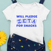 Will Pledge Zeta For Snacks (Onesie) - Zeta Phi Beta