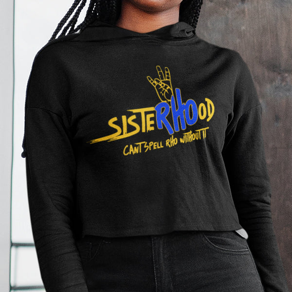 SisteRHOod - Sigma Gamma Rho 1922 (Women's Cropped Hoodie)