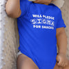 Will Pledge Sigma For Snacks (Onesie) - Phi Beta Sigma