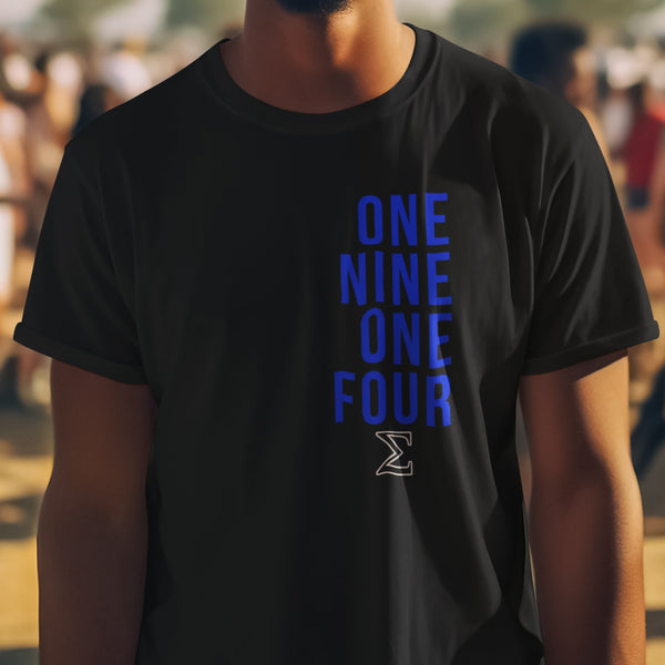 One Nine One Four - Phi Beta Sigma (Premium Men's Short Sleeve)