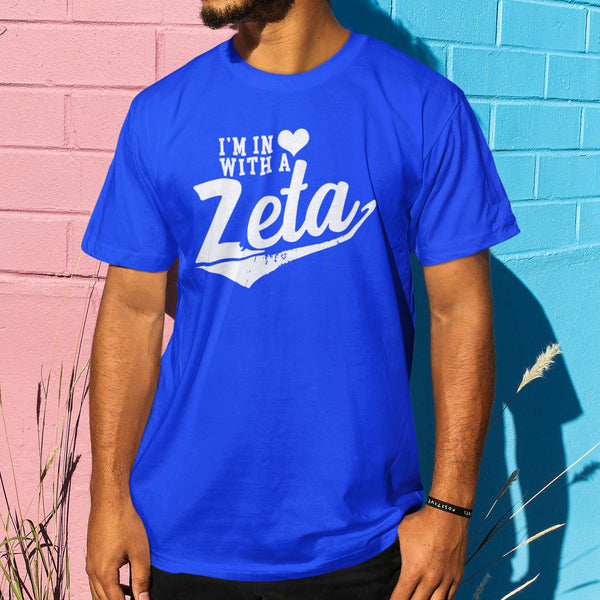 In Love With A Zeta (Premium Men's Short Sleeve)