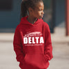 Future Delta NextGen (Red Youth Sweatshirt/Hoodie) - Delta Sigma Theta
