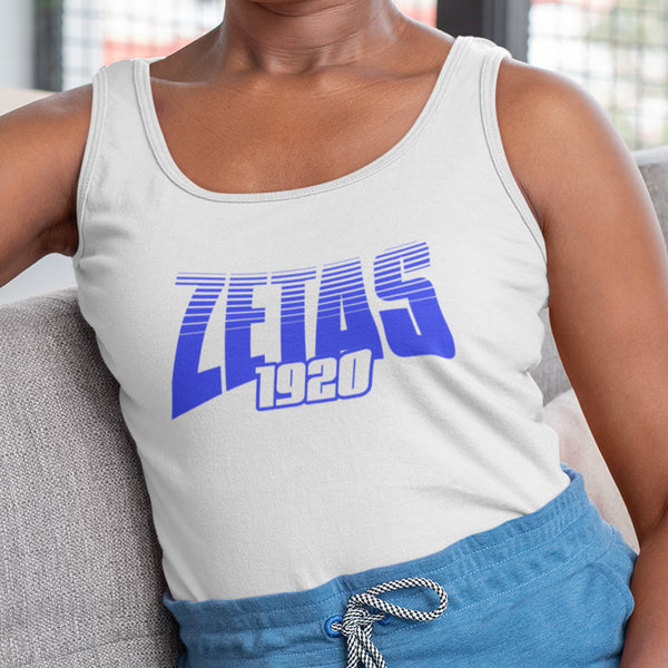Zeta Retro - Zeta Phi Beta 1920 (Women's Tank Top)