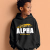 Future Alpha NextGen (Youth Sweatshirt/Hoodie - Yellow Gold) - Alpha Phi Alpha