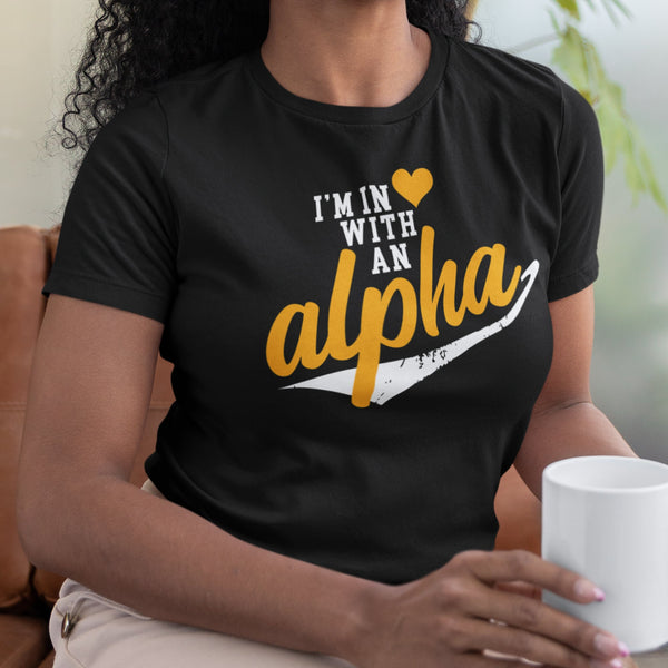 In Love With An Alpha (Premium Women's Short Sleeve)