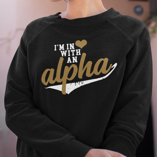 In Love With An Alpha (Women's Sweatshirt)