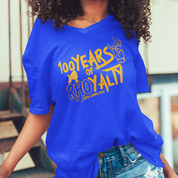 Sigma Gamma Rho 1922 (Women's V-Neck)