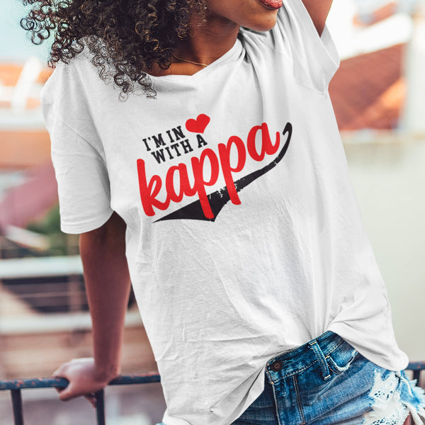 I'm In Love With A Kappa (Women's V-Neck)