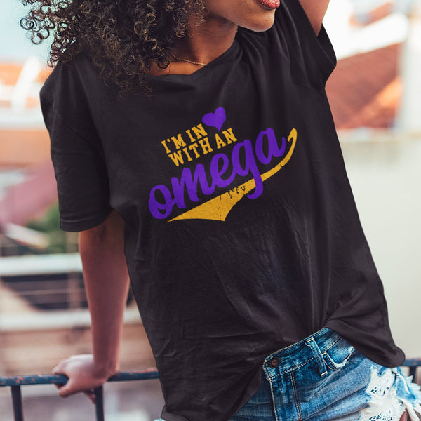 In Love With An Omega (Women's V-Neck)