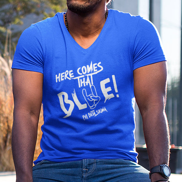 Phi Beta Sigma 1914 (Men's V-Neck)