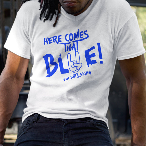 Phi Beta Sigma 1914 (Men's V-Neck)