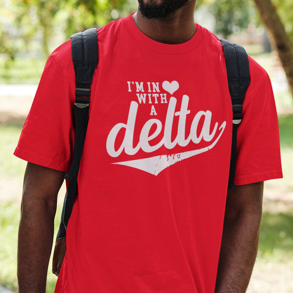 I'm In love With A Delta (Premium Men's Short Sleeve)