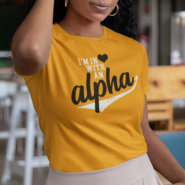 In Love With An Alpha (Premium Women's Short Sleeve)